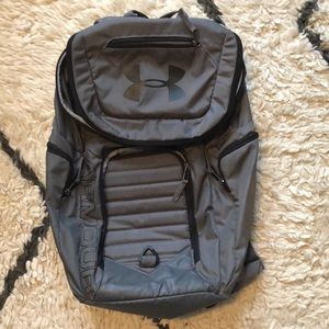 under armor gray backpack